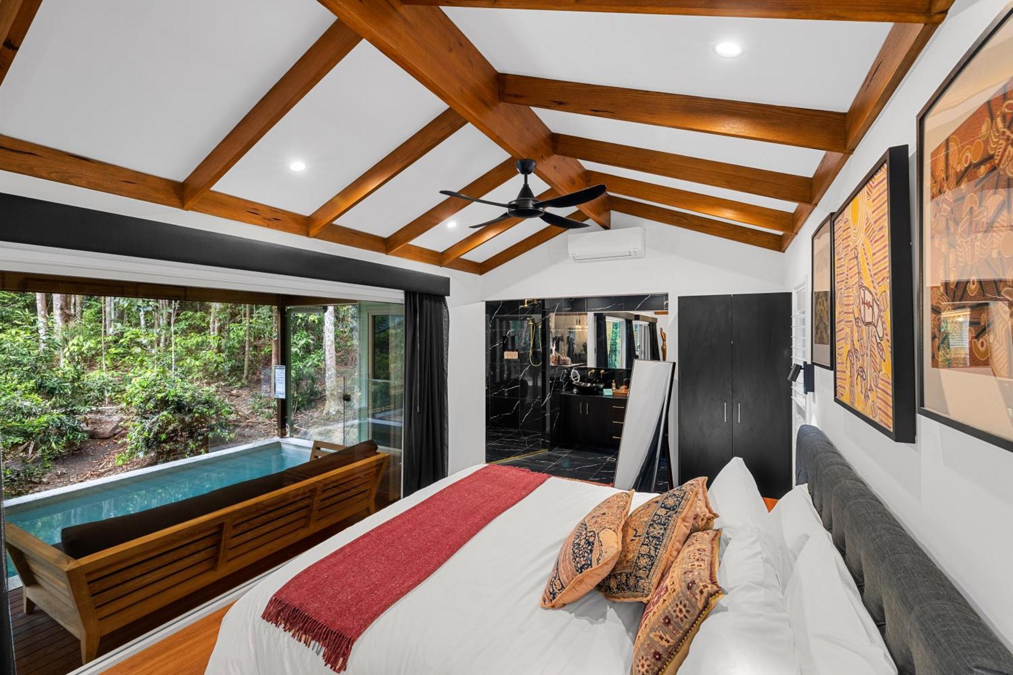Narrows Escape Rainforest Retreat Montville Exterior photo